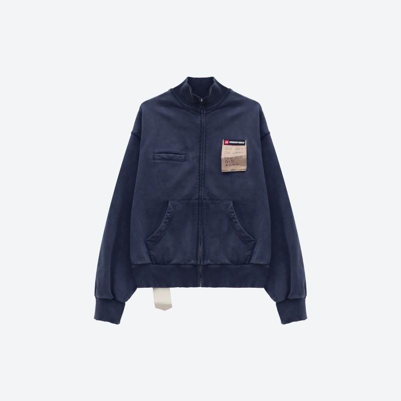 Label Zip‑up Sweatshirt